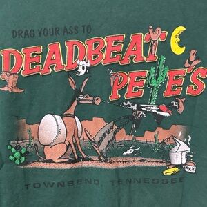 Anvil Dark Green Graphic Tee - Short Sleeve